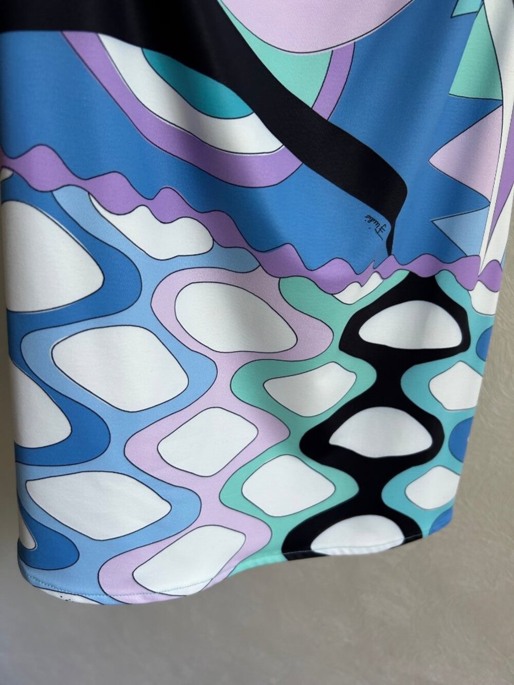 Emilio Pucci Passepartout Collection Pleated Strapless Dress - Picture 5 of 9